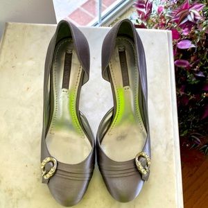 Beautiful silver Nine West shoes 7.5